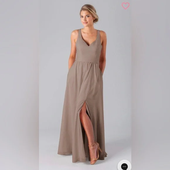Kennedy Blue | Dresses | Bridesmaid Dress Kennedy Blue Riley In Fawn |  Poshmark